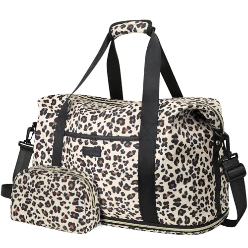 Expandable Travel Duffle Bags Weekender Overnight Bags for Women Men Hospital Bag for Women Labor Delivery with Toiletry Bag Waterproof