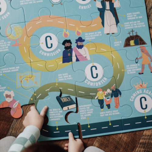 My Big Bible Timeline Puzzle - New Testament – Tiny Theologians