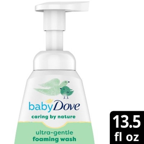 Baby Dove Caring by Nature Ultra-Gentle Foaming Wash - 13.5 fl oz