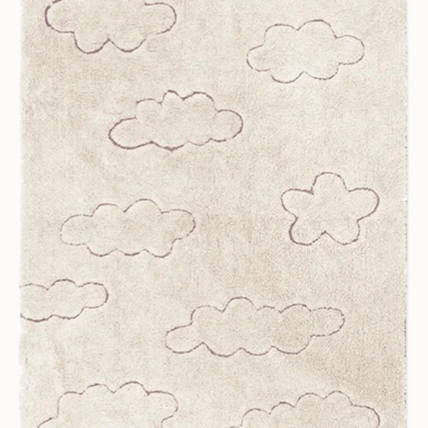 RUGCYCLED WASHABLE RUG CLOUDS