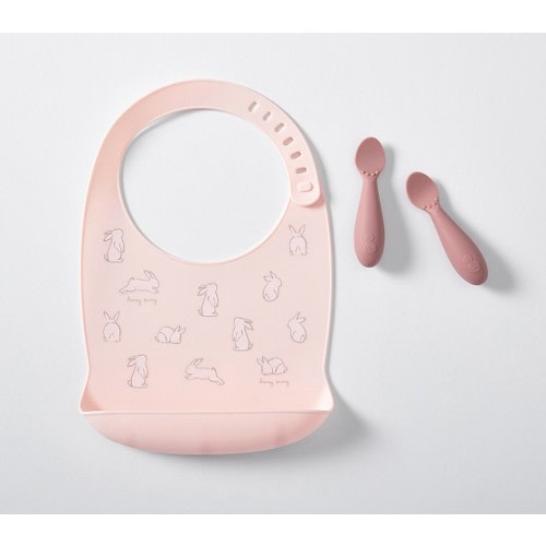 Printed Silicone Bibs | Pottery Barn Kids