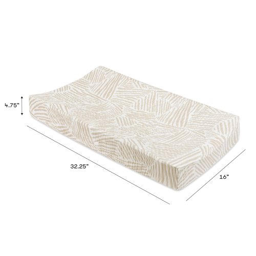 Babyletto Quilted Changing Pad Cover in GOTS Certified Organic Muslin Cotton
