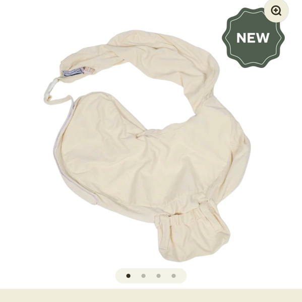 Super Deluxe Oat, 100% Organic Cotton Slipcover
