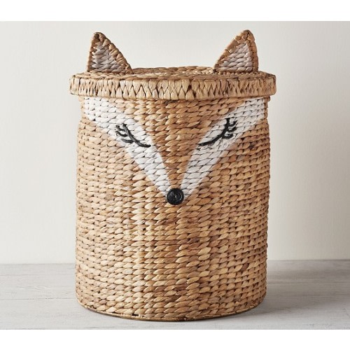 Shaped Fox Storage | Nursery Storage | Pottery Barn Kids