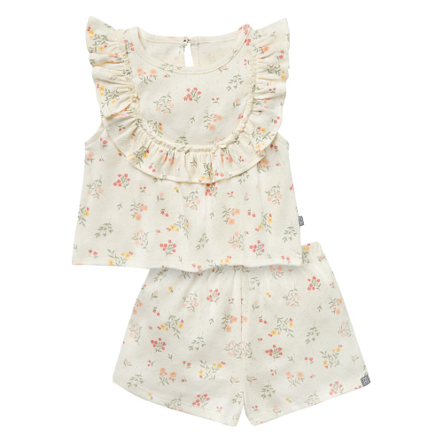 Modern Moments Toddler Girl Eyelet Ruffle Short Set, 2-Piece, Sizes 12M-5T