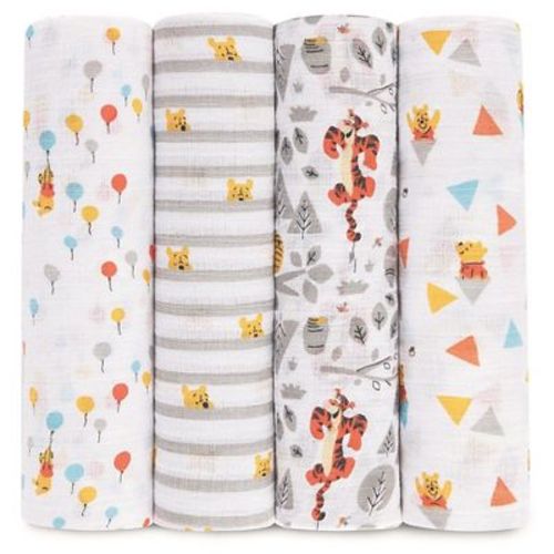 Aden by Aden + Anais Muslin Swaddle Blankets Disney - 4pk