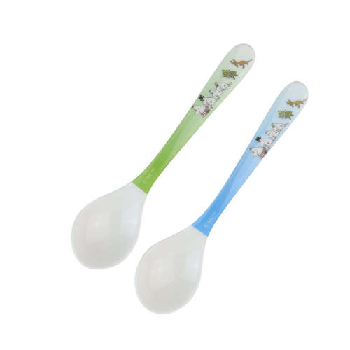 Moomin Snorkmaiden Blue / Green Children's Spoon Set - Finnish Gifts for Kids – FinnStyle