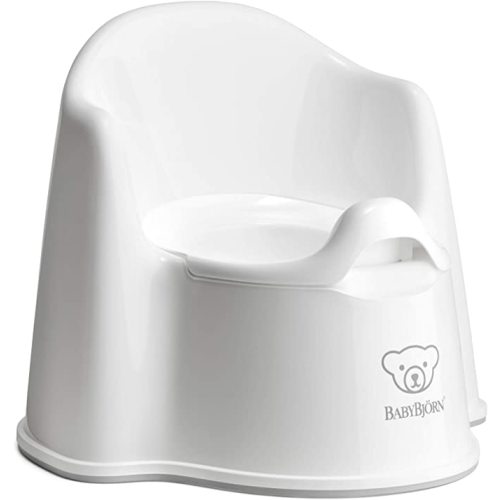 BabyBjörn Potty Chair, White/Grey
