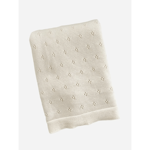 Cotton Heirloom Pique Blanket