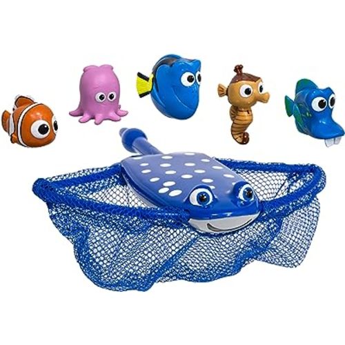 SwimWays Disney Finding Dory Mr. Ray's Dive and Catch Game, Bath Toys and Pool Party Supplies for Kids Ages 5 and Up