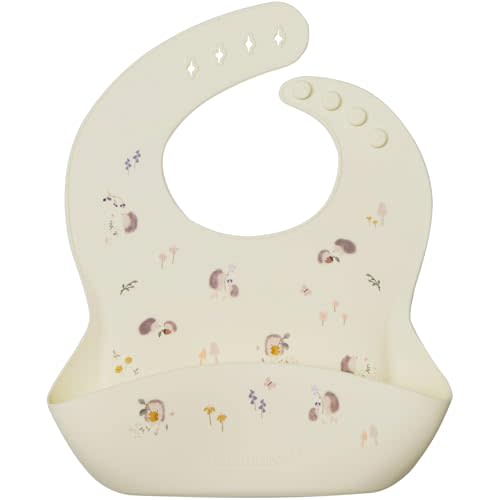 Loulou Lollipop Soft, Waterproof Silicone Feeding Bib for Babies and Toddlers