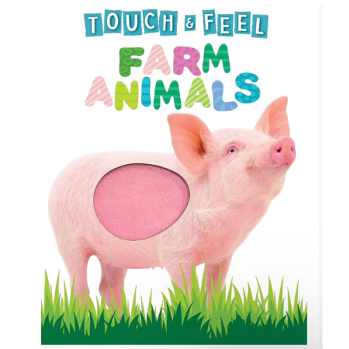 Touch and Feel Farm Animals - Novelty Book - Children's Board Book - Interactive Fun Child's Book