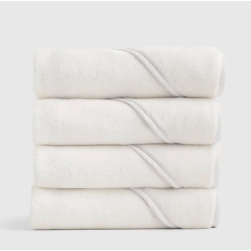 Organic Turkish Cotton Baby Hooded Towel Set 4-Pack