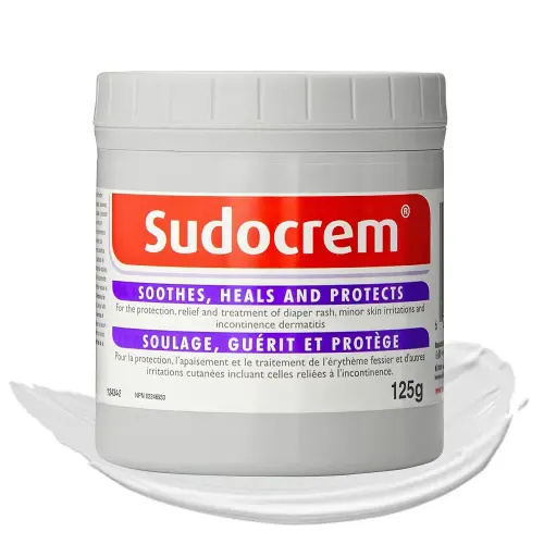 Sudocrem - Diaper Rash Cream for Baby, Soothes, Heals, and Protects, Relief and Treatment of Diaper Rash, Zinc Oxide Cream - 125g