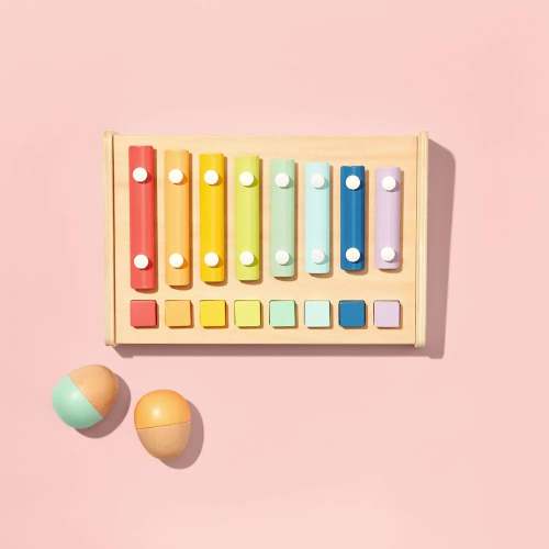 KiwiCo Piano Xylophone And Shaker Set