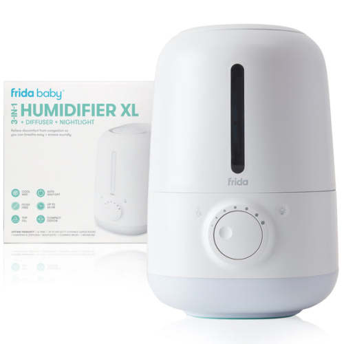 3-in-1 Humidifier XL + Diffuser + Nightlight – Frida | The fuss stops here.