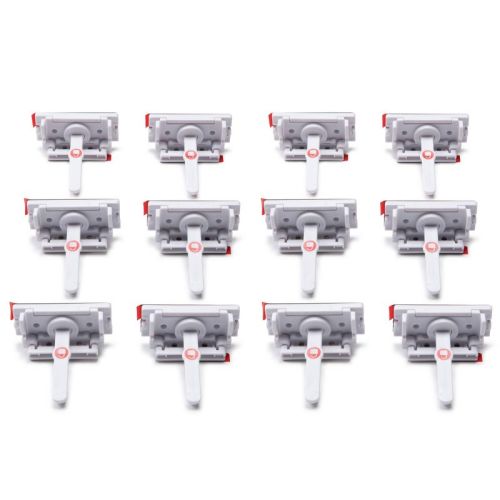 Safety 1st Adhesive Cabinet Latch For Childproofing - 12pk