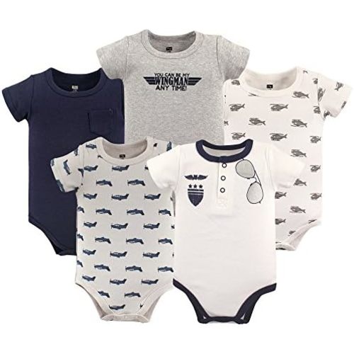 Hudson Baby Unisex Thermal Preemie Layette Set 4pc Long Sleeve Outfit, Sage Dinosaur