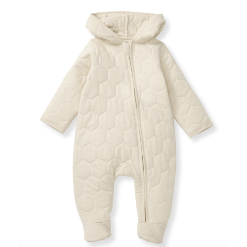 Organic Cotton Honeycomb Quilted Bunting – Burt's Bees Baby