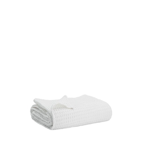 Baby Waffle Blanket - WHITE