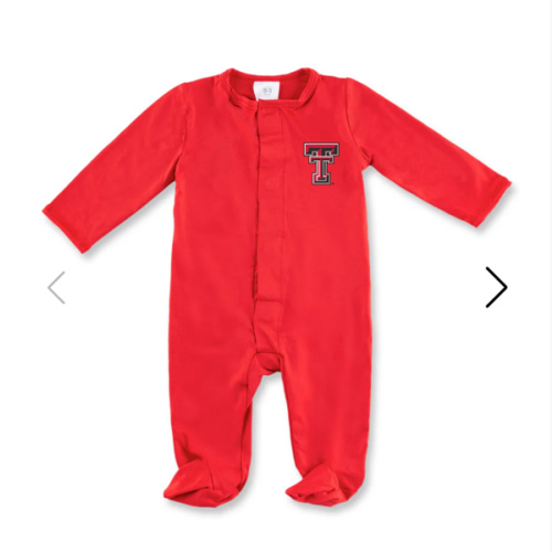 Texas Tech Zoozatz Baby Magnetic Wreck Em Onesie – Red Raider Outfitter