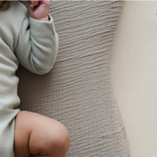 Lounger Curve Muslin Cover | Birch