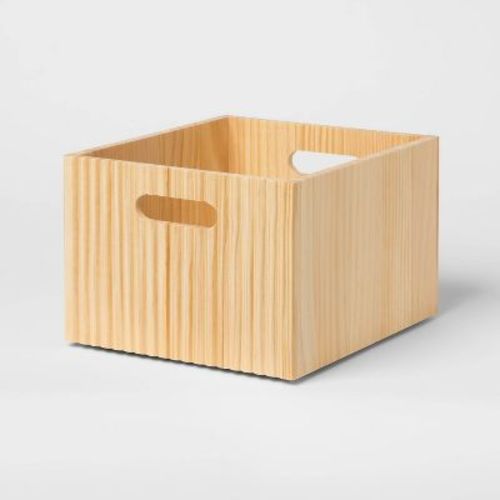 Wood Bin Small Natural - Brightroom™