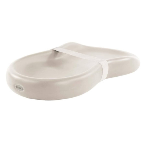 Keekaroo Peanut Changer Baby Vanilla– The Original Made in USA Easy-to-Clean Changing pad and The only Shell Over Foam, Fully Water Repellant