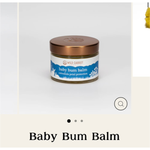 Baby Bum Balm – Wild Carrot Herbals