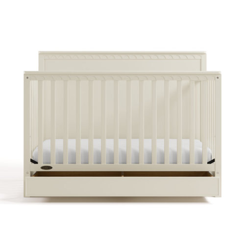 Sasha 5-In-1 Convertible Crib With Drawer | Wayfair