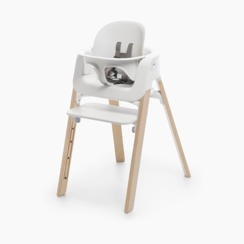Stokke Steps High Chair - Natural Legs/White Seat