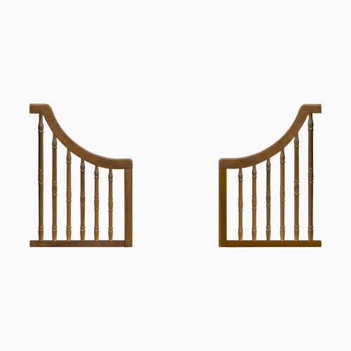 Namesake Liberty 4-in-1 Toddler Bed Conversion Kit - Natural Walnut