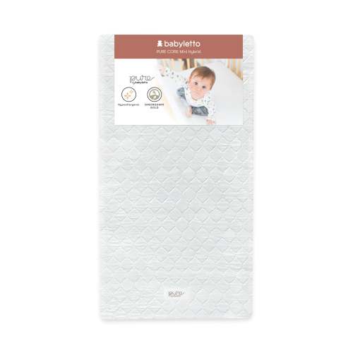 Pure Core Mini Crib Mattress w/ Waterproof Cover – Babyletto