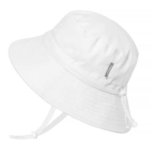 Kids Cotton Bucket Hats | White for Toddlers | Jan & Jul