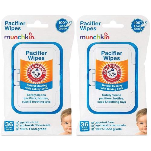 Munchkin Arm and Hammer Pacifier Wipes (2 Pack)