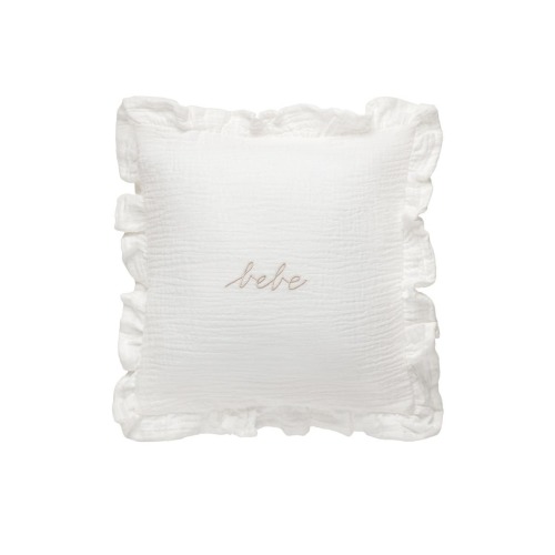 Bebe Ruffle Cotton Gauze Accent Pillow Sham