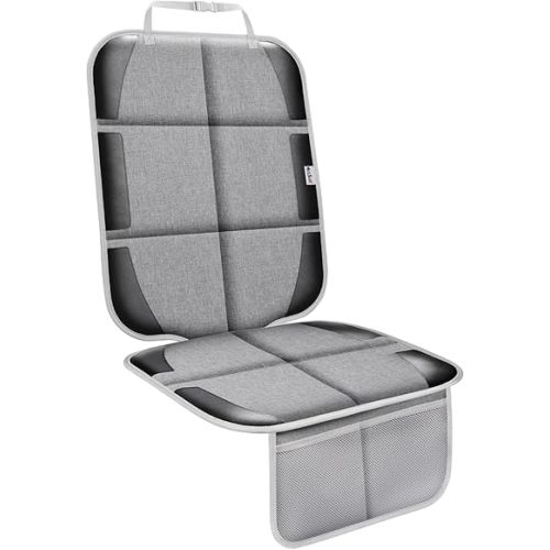 Meolsaek Car Seat Protector, Non-Slip Backing Will Not Leave Imprint, Waterproof Thicker Car Seat Cover for SUV, Sedan, Truck, Leather Seat Protector
