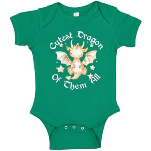 Cutest Dragon Baby One Piece Or Toddler T-Shirt Cute Little Dragon Baby Clothes