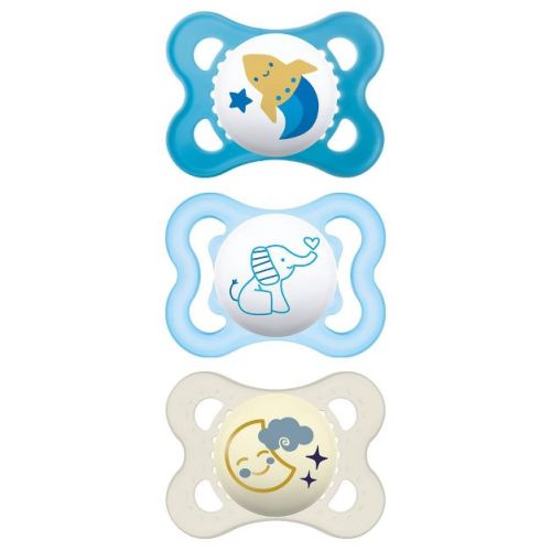 MAM 3pk Pacifier 0-6 Months - Boy