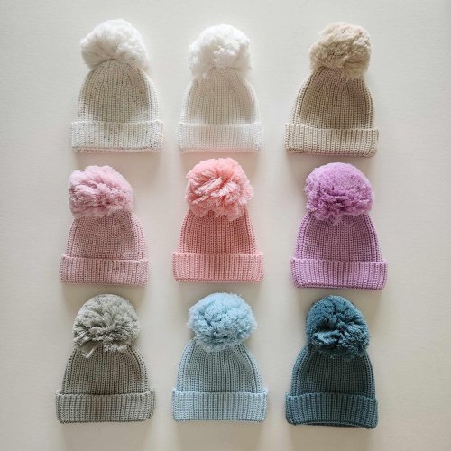 Newborn Toboggan- Newborn Knitwear, Birth Announcement Outfit, Baby Shower Gift 0-3 mos