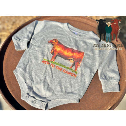 New To The Ranch Bubble Romper – MY MINI & ME