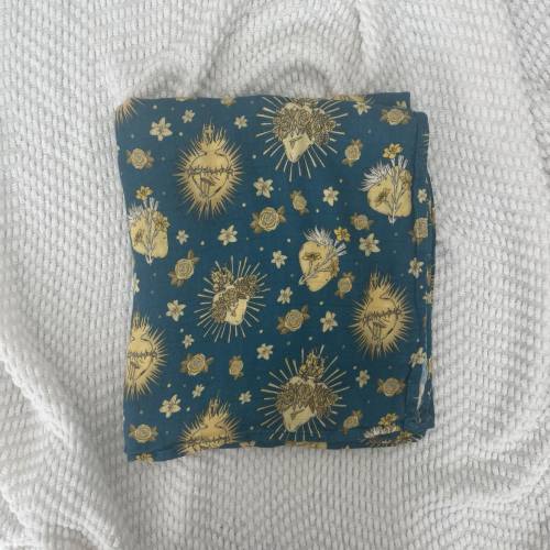 Holy Hearts Swaddle Blanket