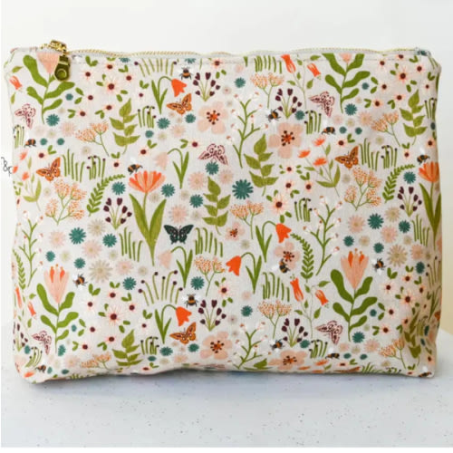 Make Up Bag | Flat Bottom Bag