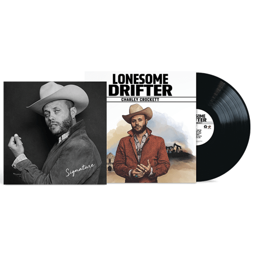Lonesome Drifter Signed LP - Charley Crockett Official Store