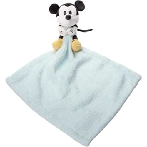 Lambs & Ivy Disney Baby Little Mickey Mouse Blue Lovey Plush Security Blanket