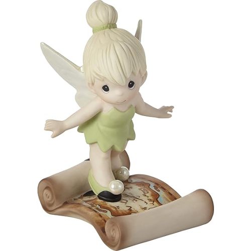 Precious Moments 202035 Disney Tinker Bell Faith, Trust, and Pixie Dust Bisque Porcelain Figurine