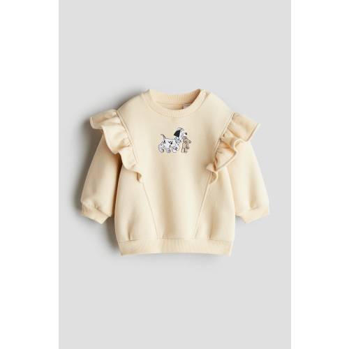FLOUNCED SWEATSHIRT