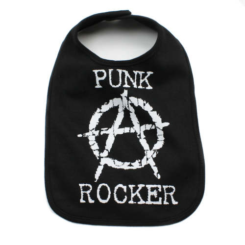 Punk Rocker Rockin' Unisex Newborn Baby Soft Cotton Bib – Crazy Baby Clothing