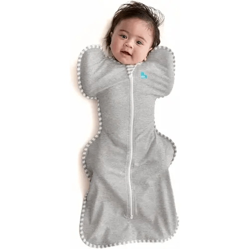 Love to Dream Swaddle UP, Baby Sleep Sack, Self-Soothing Swaddles for Newborns, Improves Sleep, Snug Fit Helps Calm Startle Reflex, New Born Essentials for Baby, 13-19 lbs, Grey