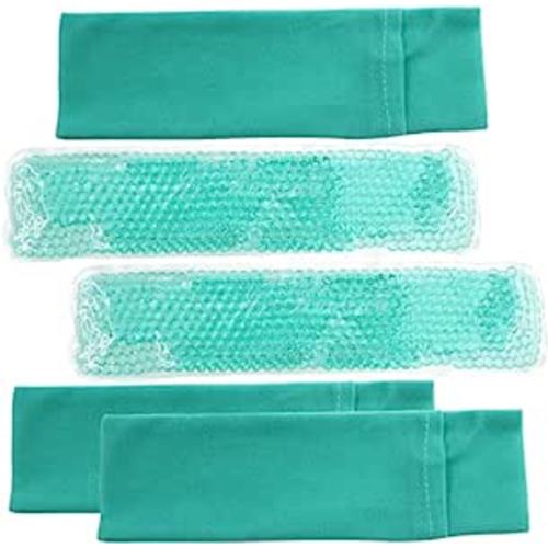 Perineal Cooling Pad, Postpartum Cold Packs Gel Bead Ice Pack Cold Therapy for Women After Pregnancy and Delivery, 2 Ice Pack and 3 Cover (# Teal) : Health & Household